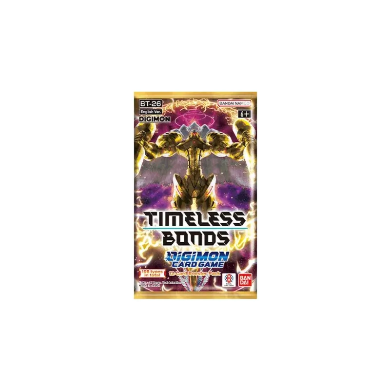Digimon Card Game Timeless Bonds Sobre