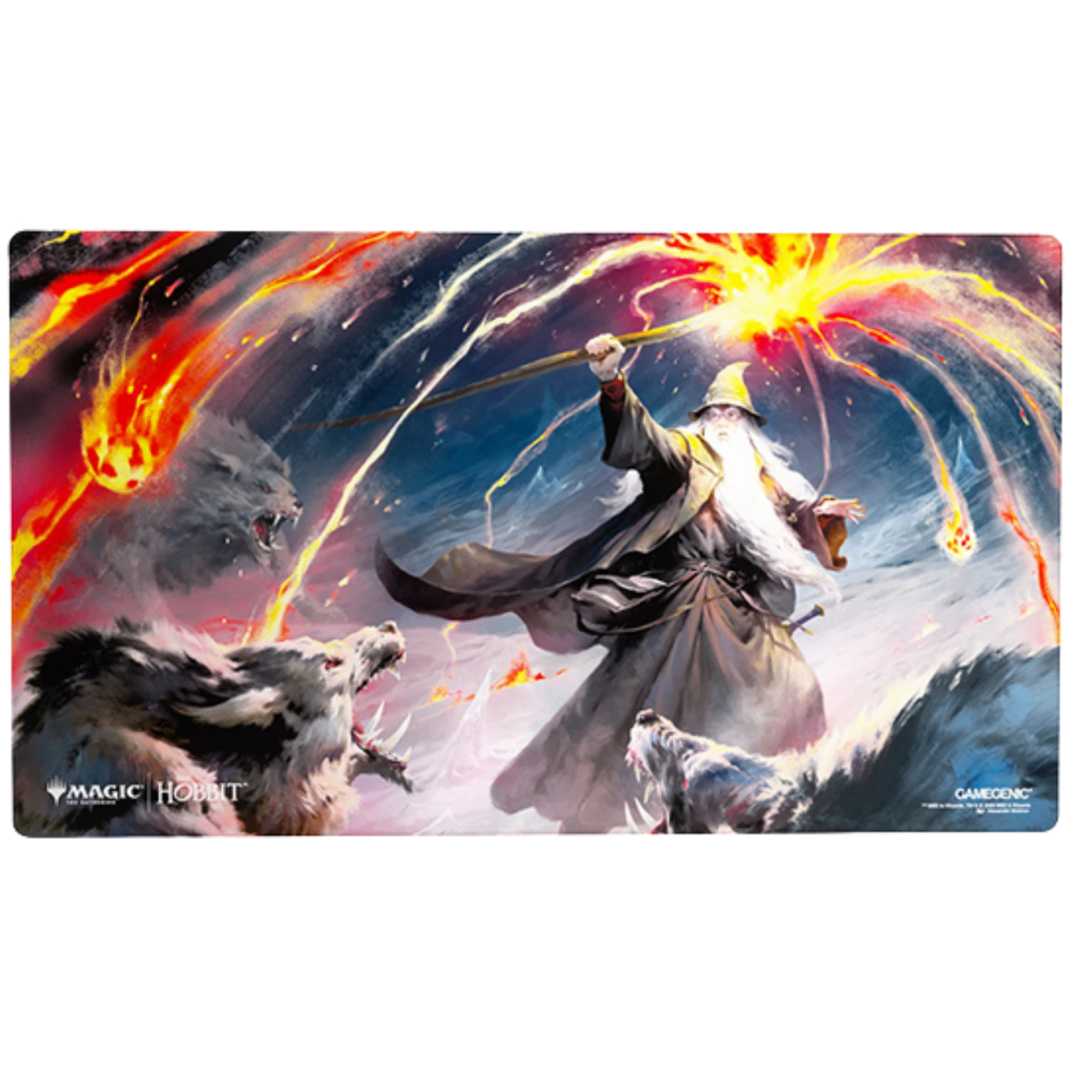 MTG The Hobbit Playmat Gandalf,Shadow Foe