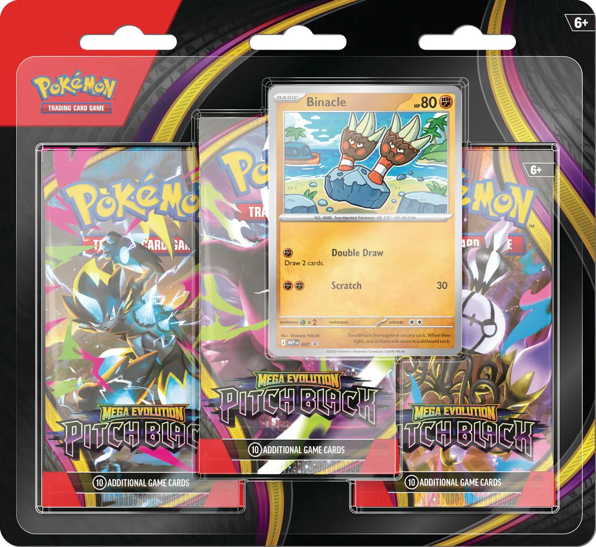 Blister 3 Sobres Oscuridad Absoluta